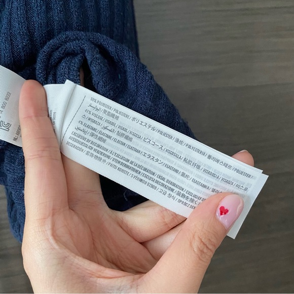 Abercrombie and Fitch Blue High Neck Tank - Picture 4 of 4